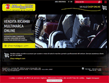 Tablet Screenshot of malaguti.com